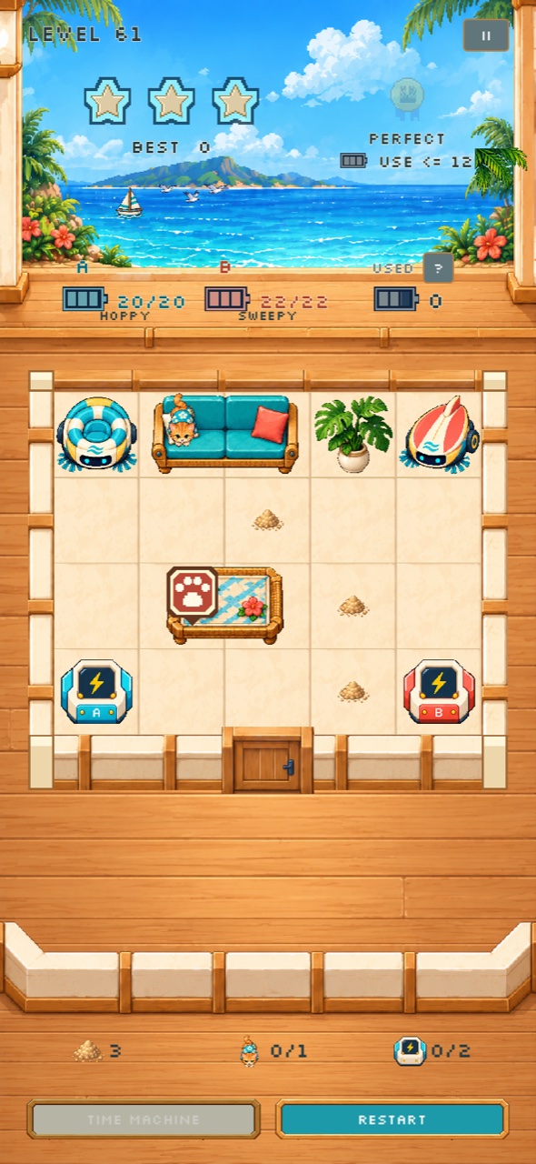 BOTMATES Seaside theme gameplay