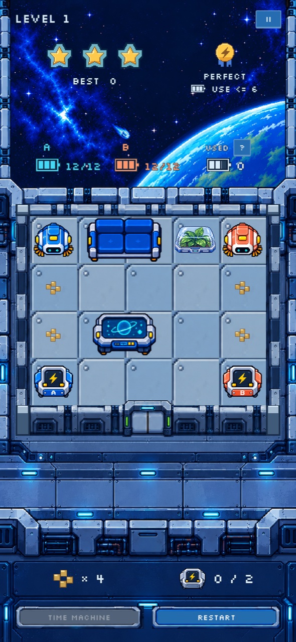 BOTMATES Space Station theme gameplay